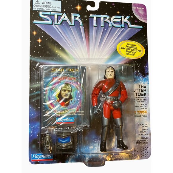 Star Trek Deep Space Nine Hunter Of The Tosk Action Figure With Space Cap - Picture 1 of 11